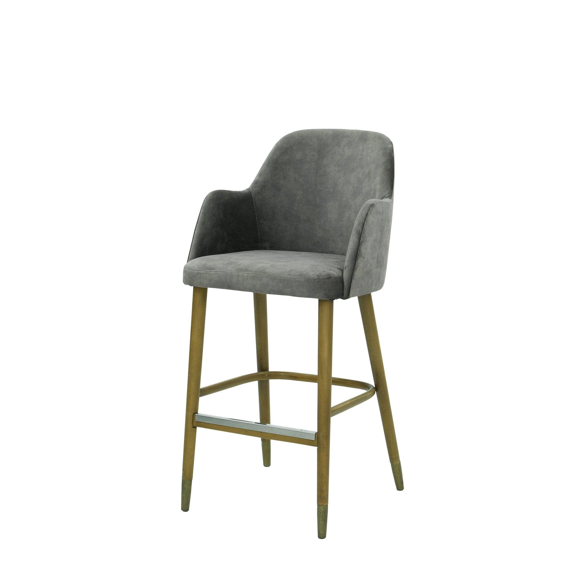 Scaun bar catifea | model PINO - eScaun.ro