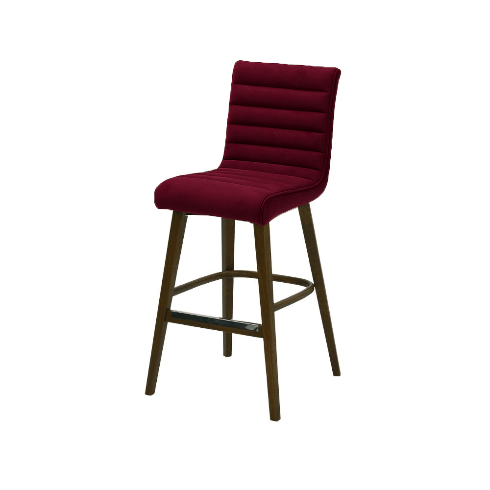 Scaun bar catifea | model RIGA - eScaun.ro