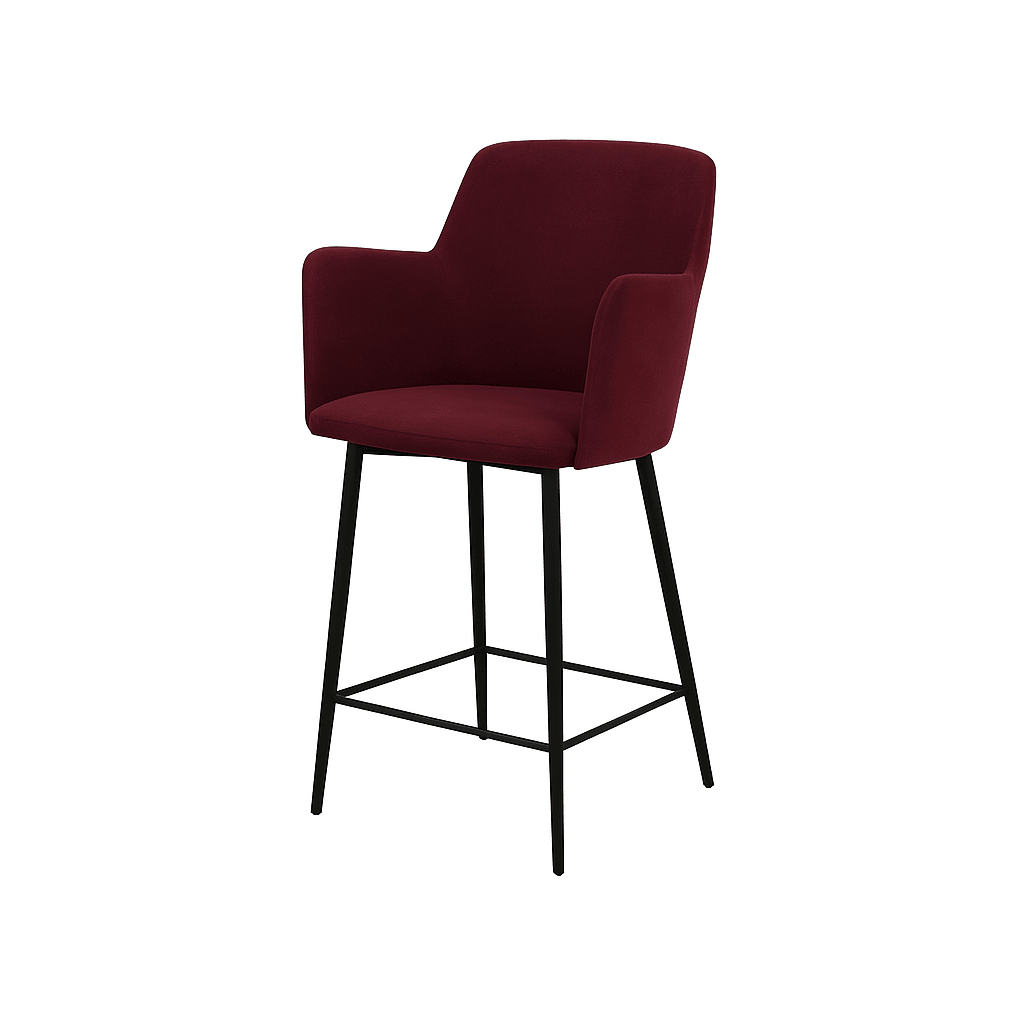 Scaun bar catifea | model SIGMA - eScaun.ro