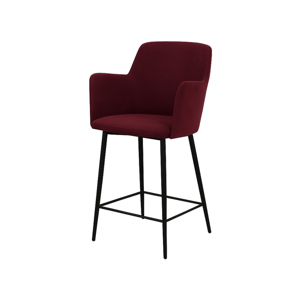 Scaun bar catifea | model SIGMA - eScaun.ro