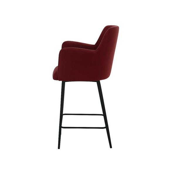 Scaun bar catifea | model SIGMA - eScaun.ro