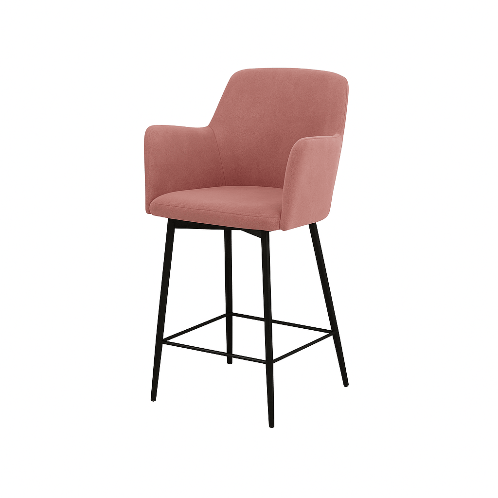 Scaun bar catifea | model SIGMA - eScaun.ro