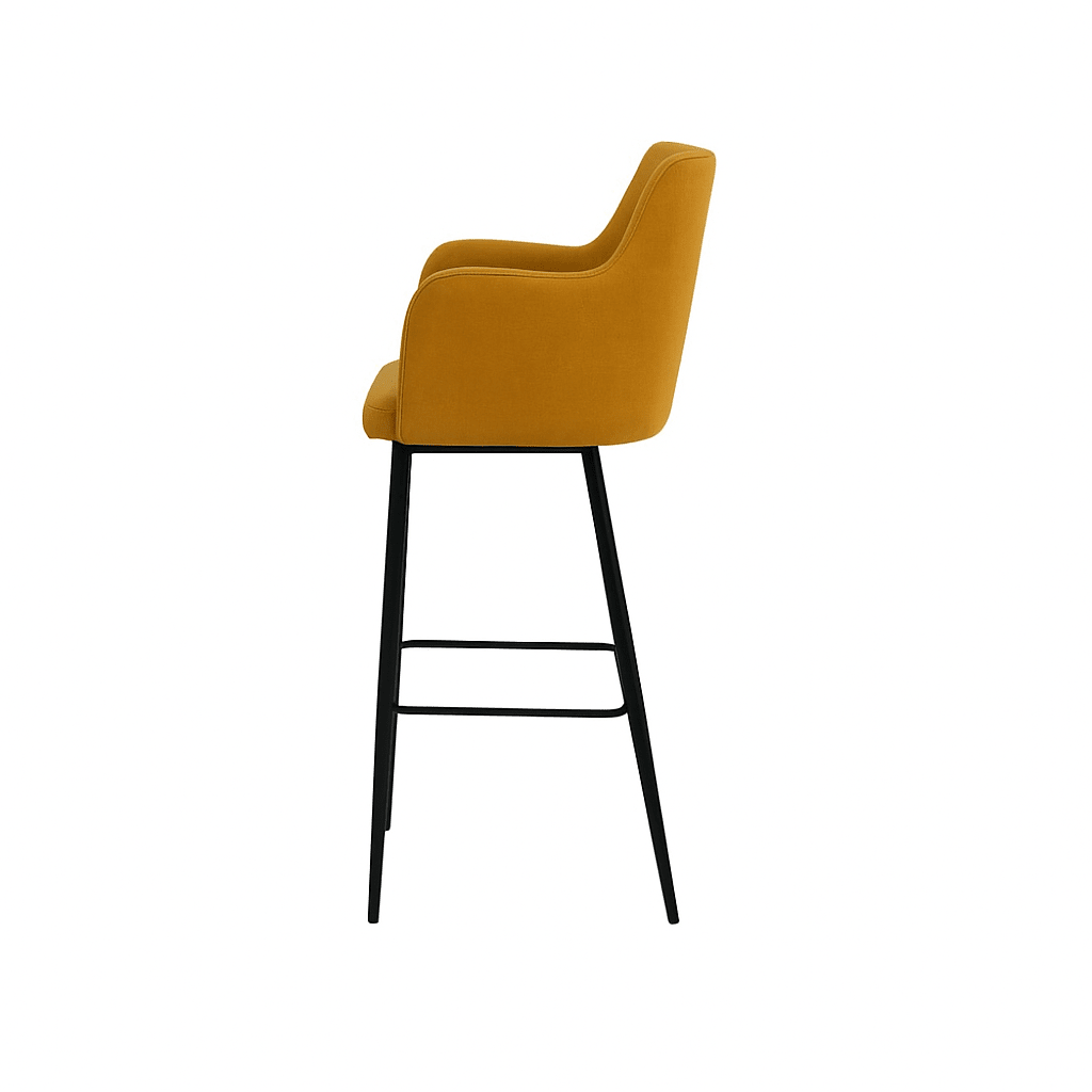 Scaun bar catifea | model SINDY - eScaun.ro