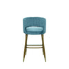 Scaun bar catifea | model THOMAS - eScaun.ro