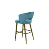 Scaun bar catifea | model THOMAS - eScaun.ro
