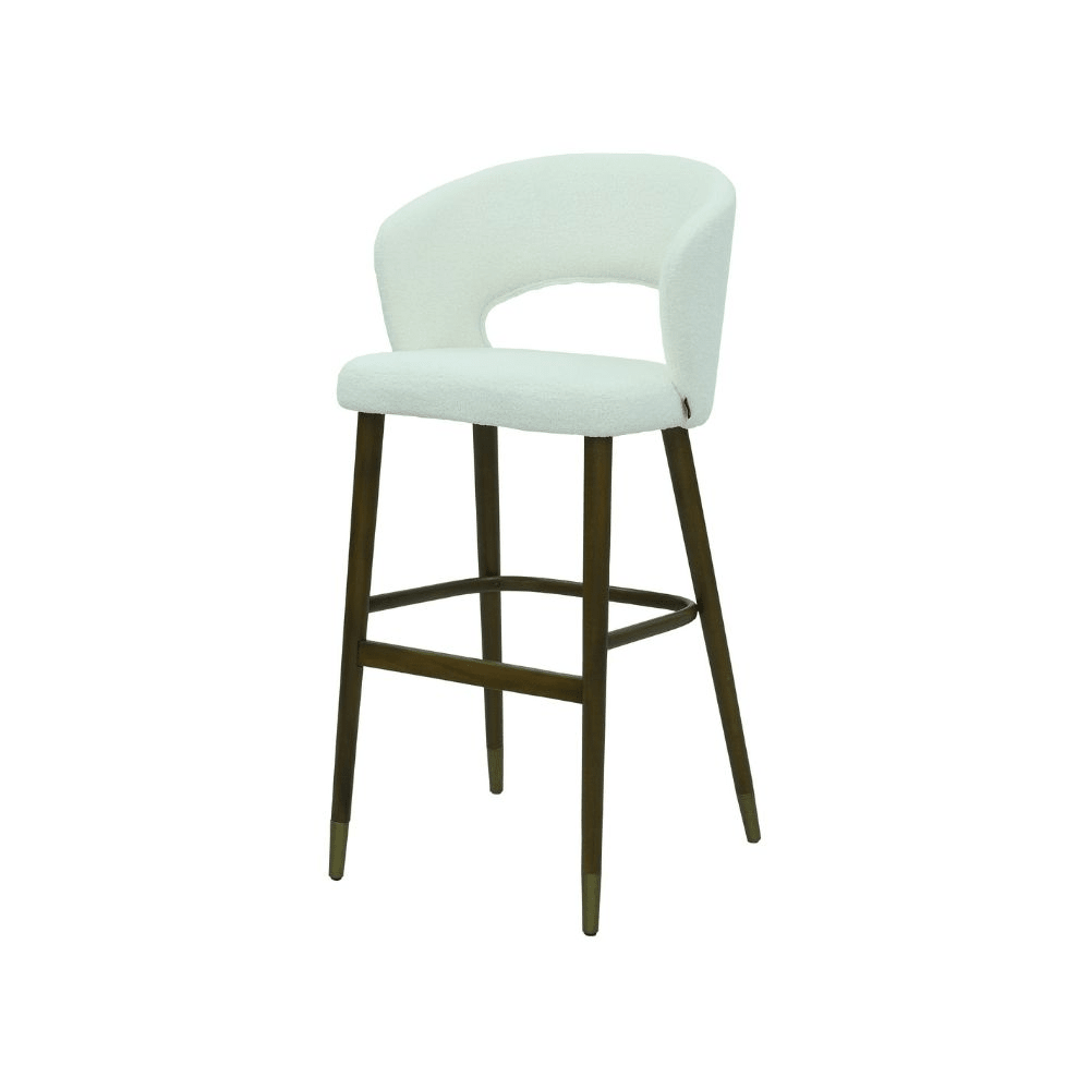 Scaun bar catifea | model THOMAS - eScaun.ro