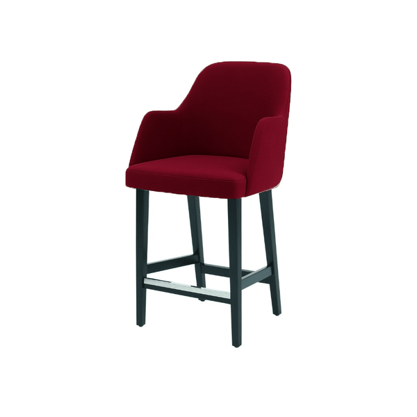 Scaun bar catifea ROZ | model PINO - eScaun.ro