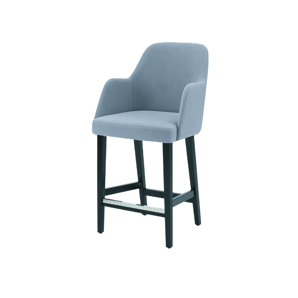 Scaun bar catifea ROZ | model PINO - eScaun.ro