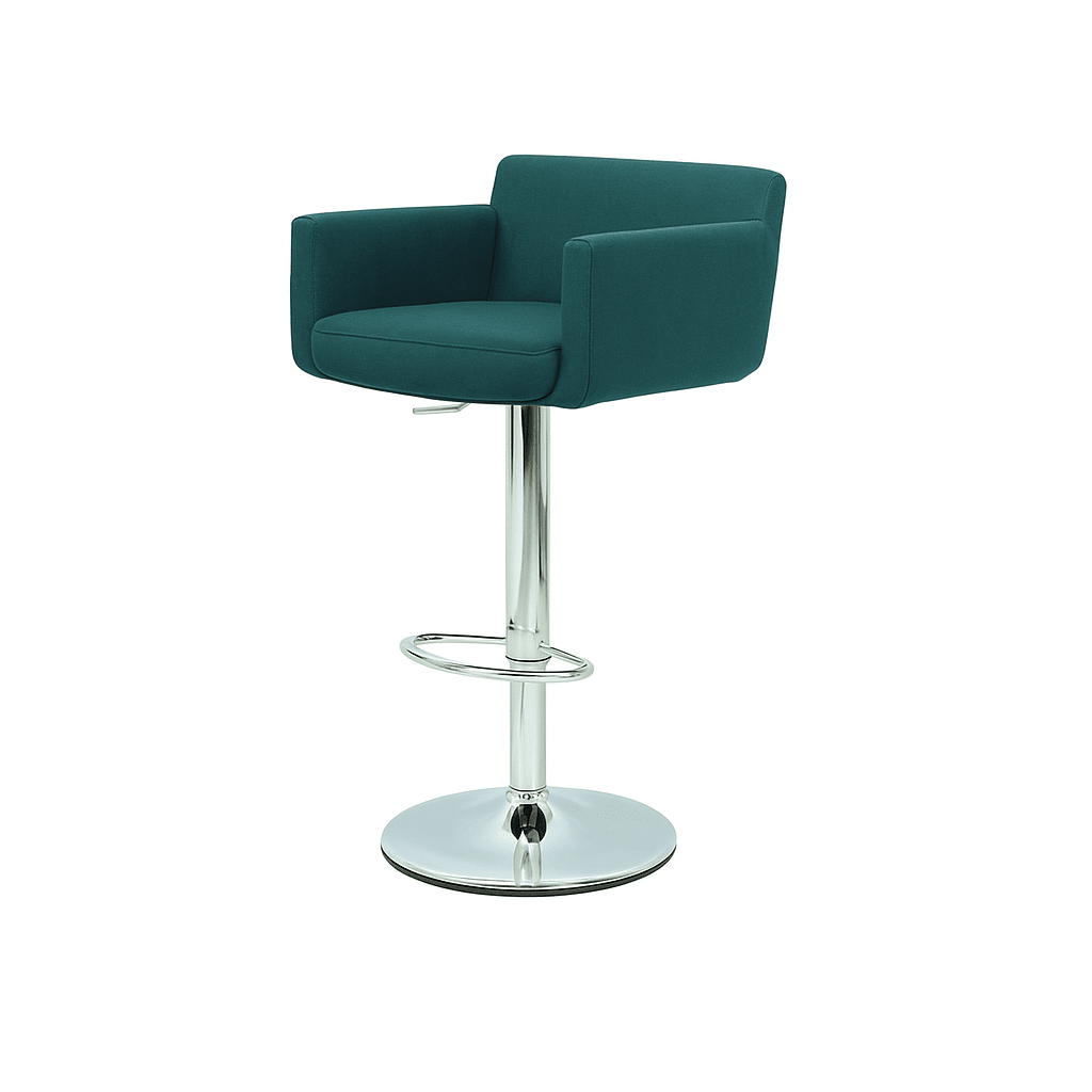 Scaun bar catifea TURCOAZ | model IDA - eScaun.ro