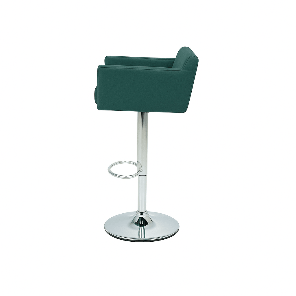 Scaun bar catifea TURCOAZ | model IDA - eScaun.ro