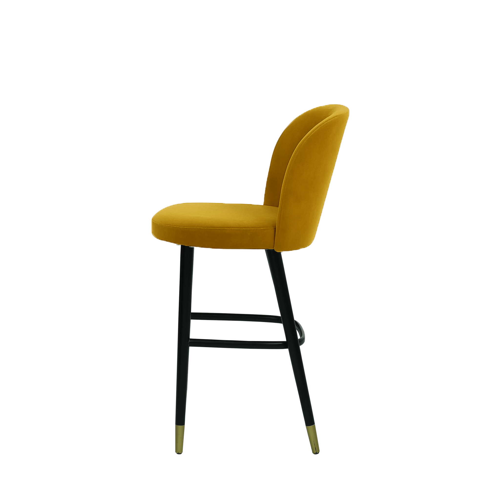 Scaun bar catifea TURCOAZ | model SAM - eScaun.ro