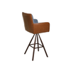 Scaun bar din piele si stofa | model PIANO - eScaun.ro