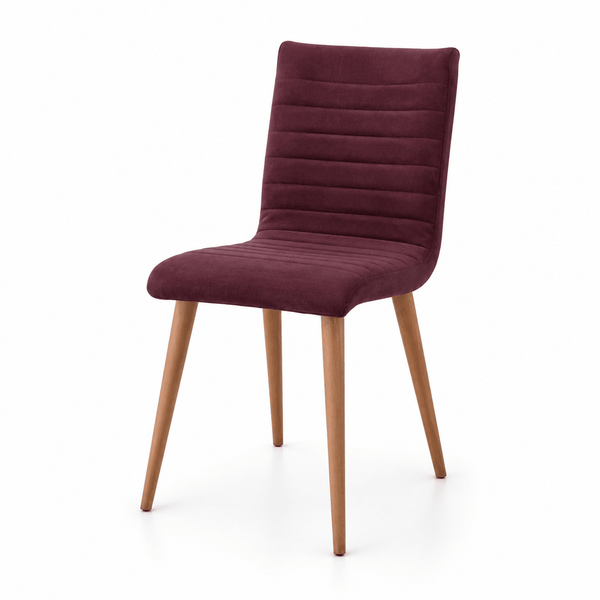 Scaun bordo din catifea | model RIGA - eScaun.ro