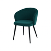 Scaun catifea ALBASTRA | model CAPRISO - eScaun.ro