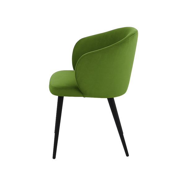 Scaun catifea ALBASTRA | model CAPRISO - eScaun.ro