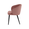Scaun catifea ALBASTRA | model CAPRISO - eScaun.ro