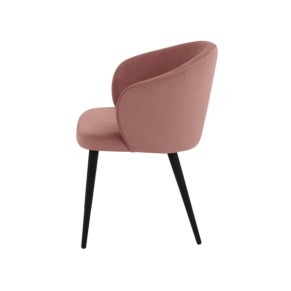 Scaun catifea ALBASTRA | model CAPRISO - eScaun.ro