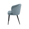 Scaun catifea ALBASTRA | model CAPRISO - eScaun.ro