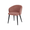 Scaun catifea ALBASTRA | model CAPRISO - eScaun.ro