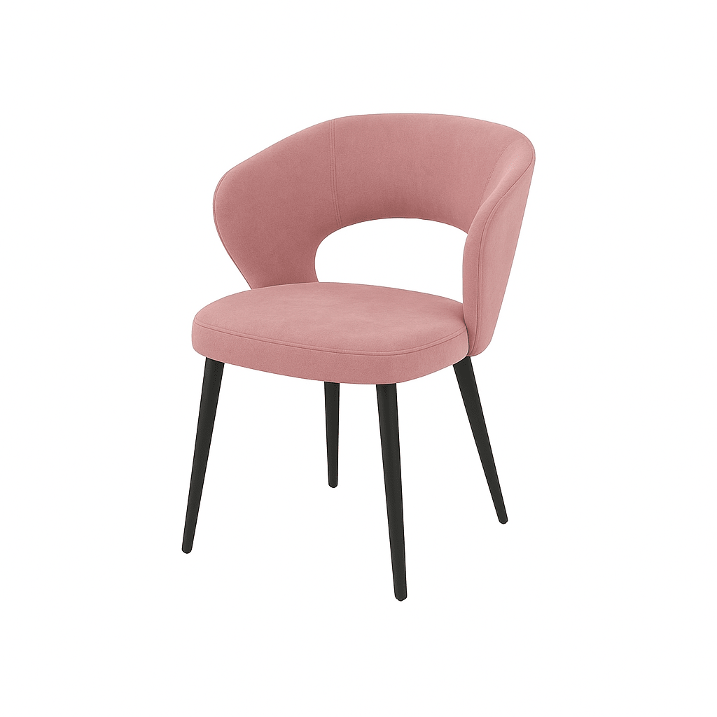 Scaun catifea ALBASTRA | model CASIUS - eScaun.ro