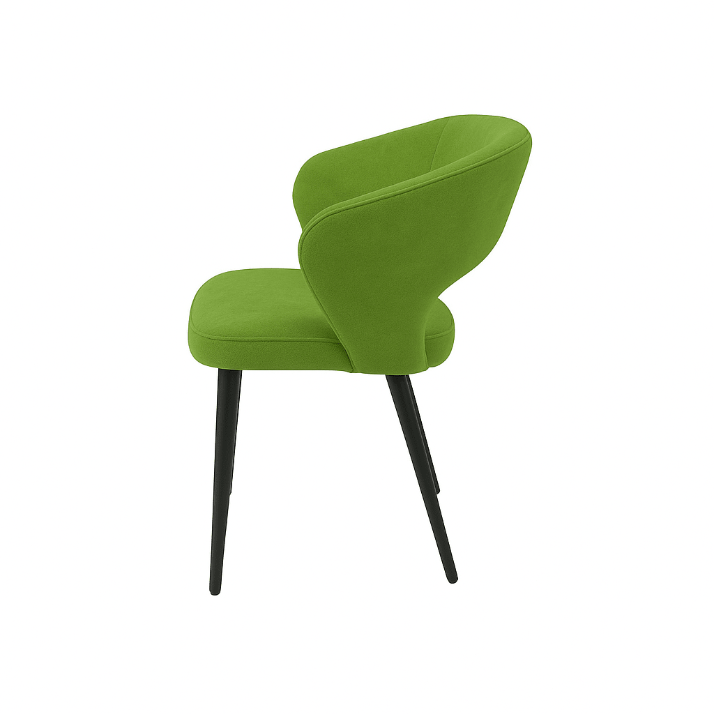 Scaun catifea ALBASTRA | model CASIUS - eScaun.ro
