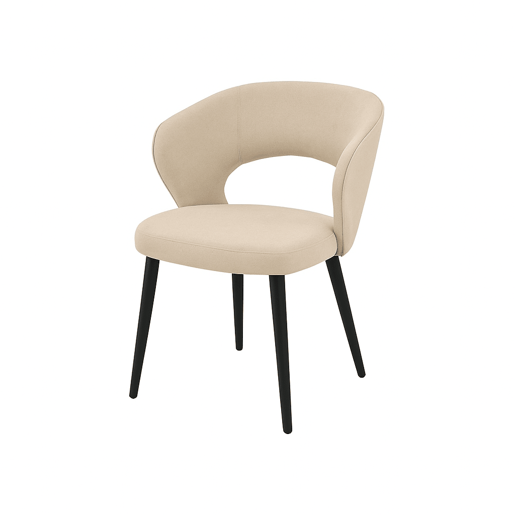 Scaun catifea ALBASTRA | model CASIUS - eScaun.ro