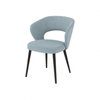 Scaun catifea ALBASTRA | model CASIUS - eScaun.ro