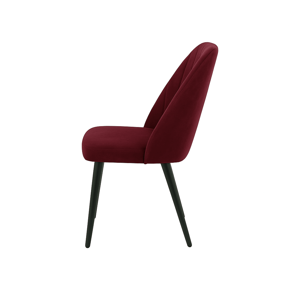 Scaun catifea ALBASTRA | model CREA - eScaun.ro
