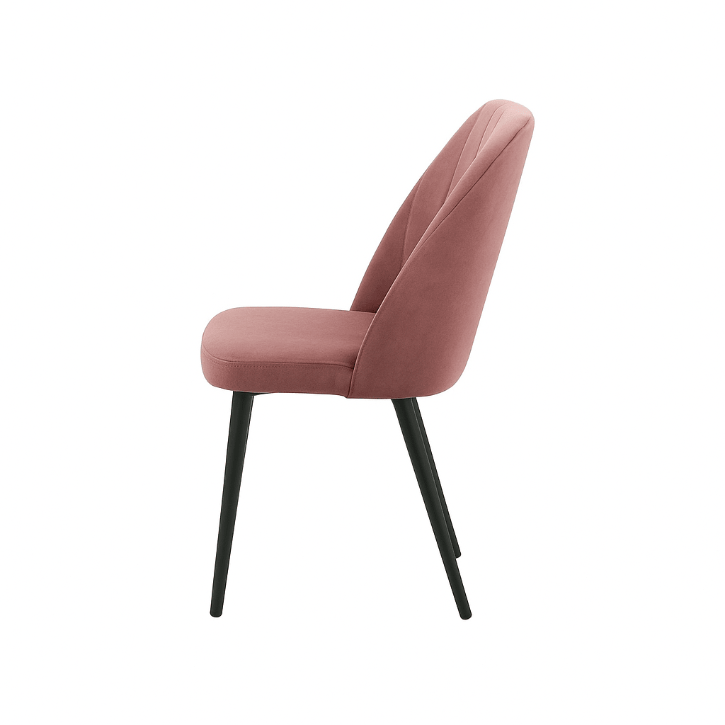 Scaun catifea ALBASTRA | model CREA - eScaun.ro