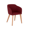 Scaun catifea ALBASTRA | model CROCO - eScaun.ro