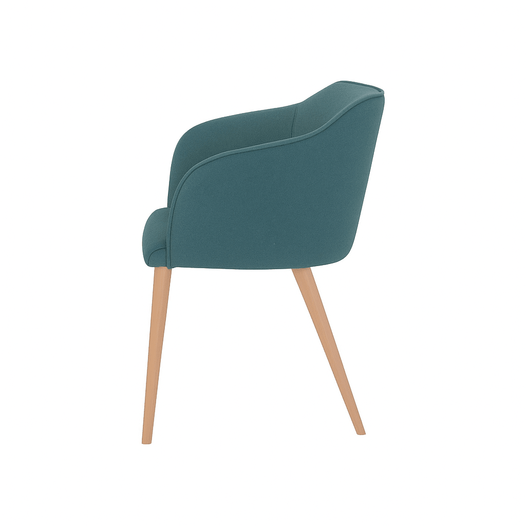 Scaun catifea ALBASTRA | model CROCO - eScaun.ro