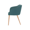 Scaun catifea ALBASTRA | model CROCO - eScaun.ro