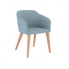 Scaun catifea ALBASTRA | model CROCO - eScaun.ro