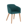 Scaun catifea ALBASTRA | model CROCO - eScaun.ro