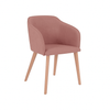 Scaun catifea ALBASTRA | model CROCO - eScaun.ro