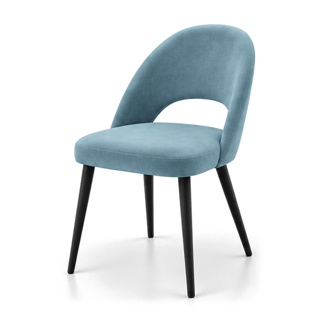 Scaun catifea ALBASTRA | model EXPRES - eScaun.ro