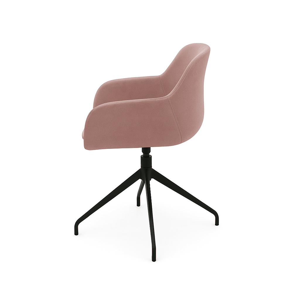 Scaun catifea ALBASTRA | model FEBE - eScaun.ro