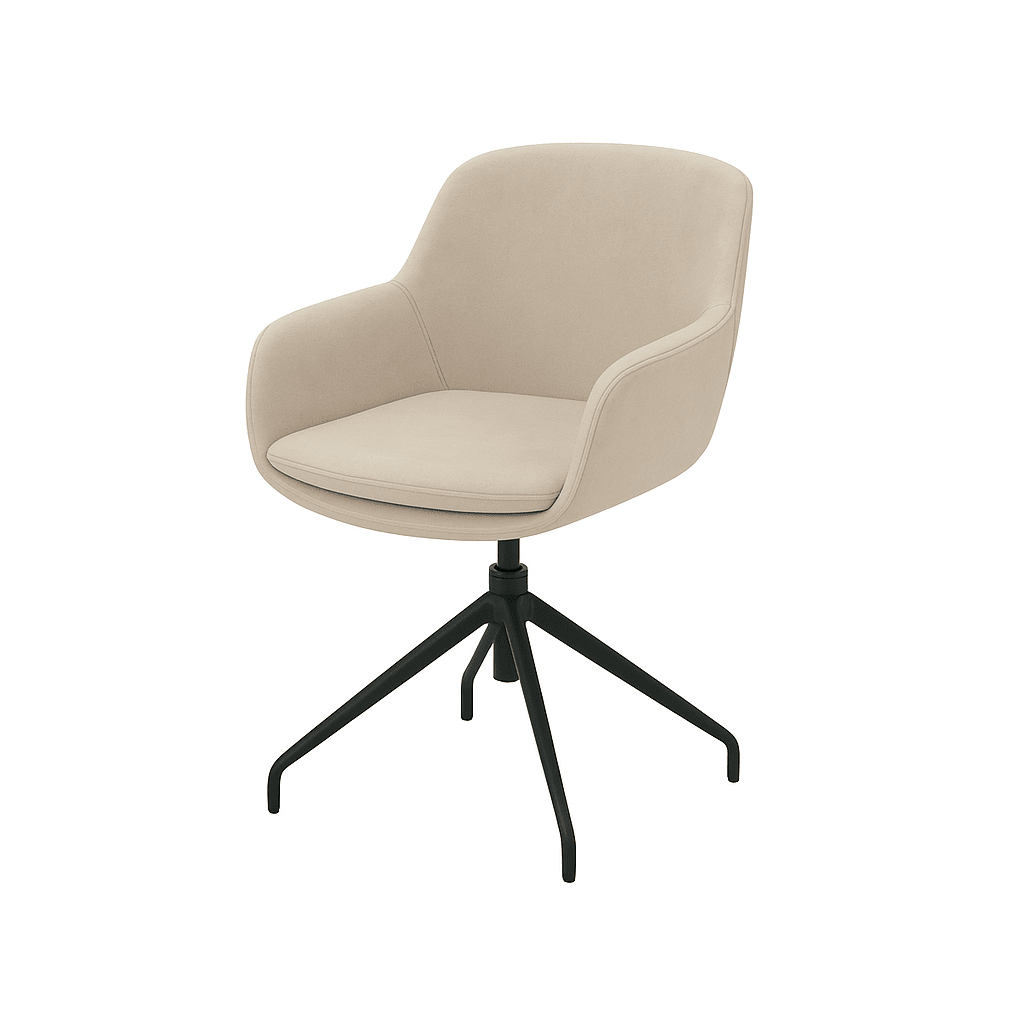 Scaun catifea ALBASTRA | model FEBE - eScaun.ro