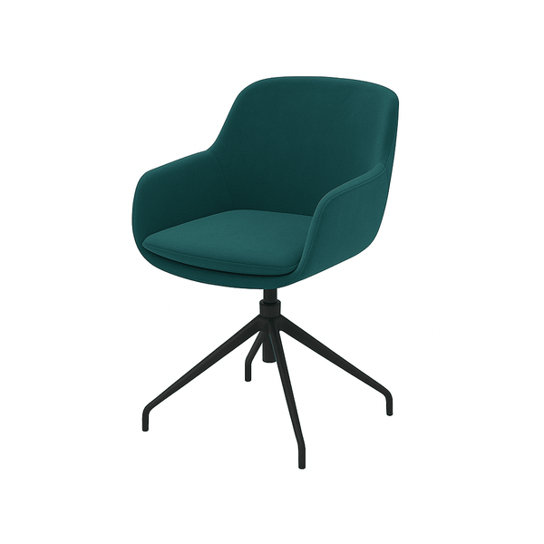 Scaun catifea ALBASTRA | model FEBE - eScaun.ro