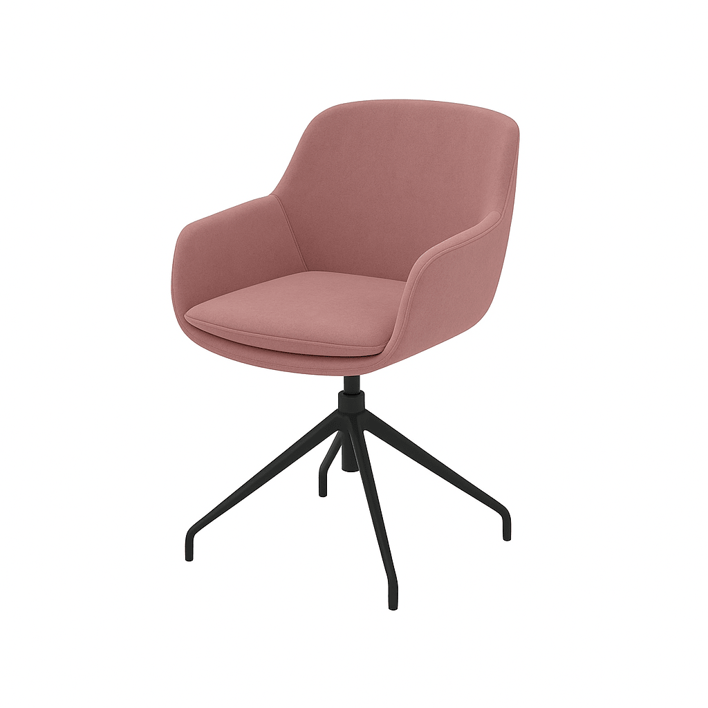 Scaun catifea ALBASTRA | model FEBE - eScaun.ro