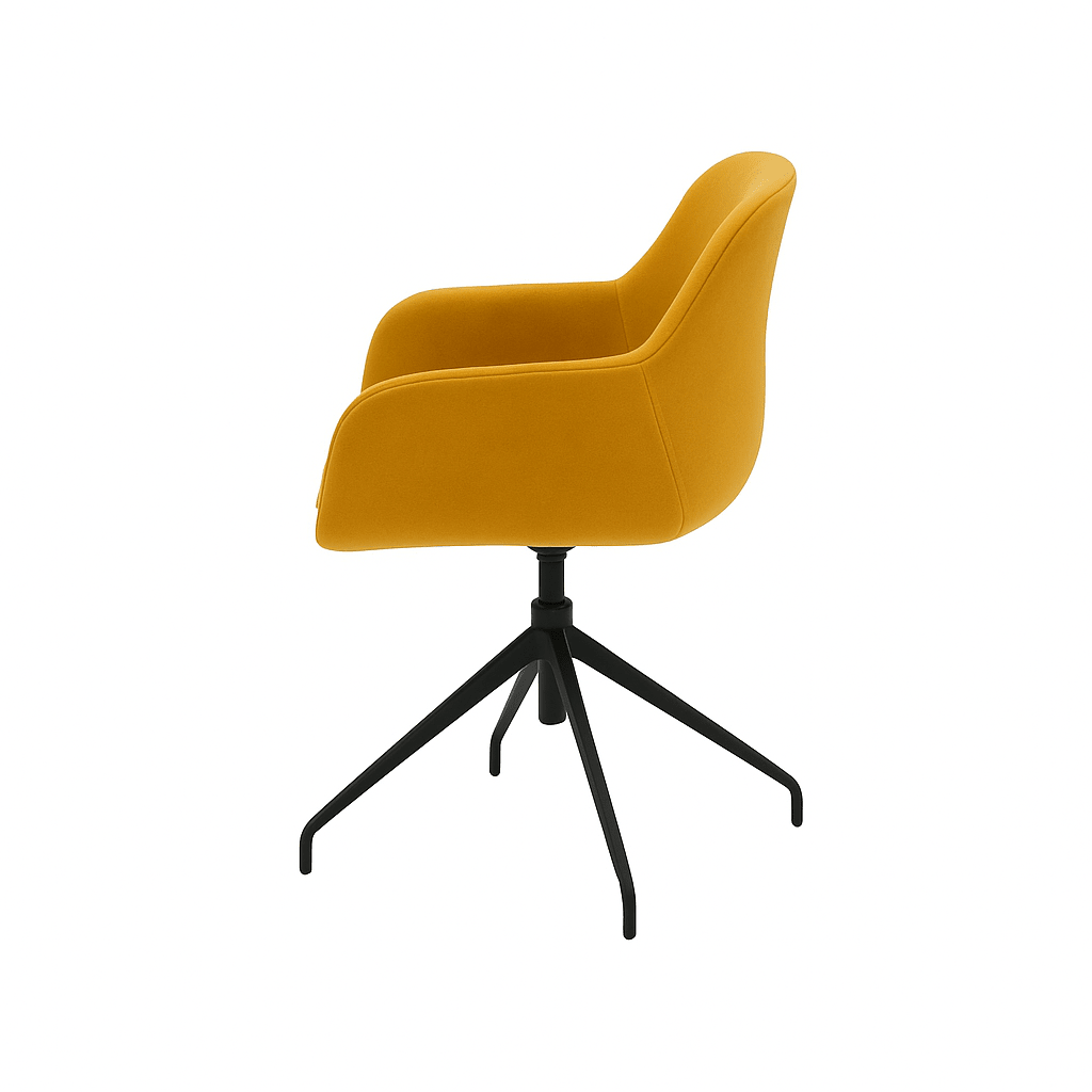 Scaun catifea ALBASTRA | model FEBE - eScaun.ro
