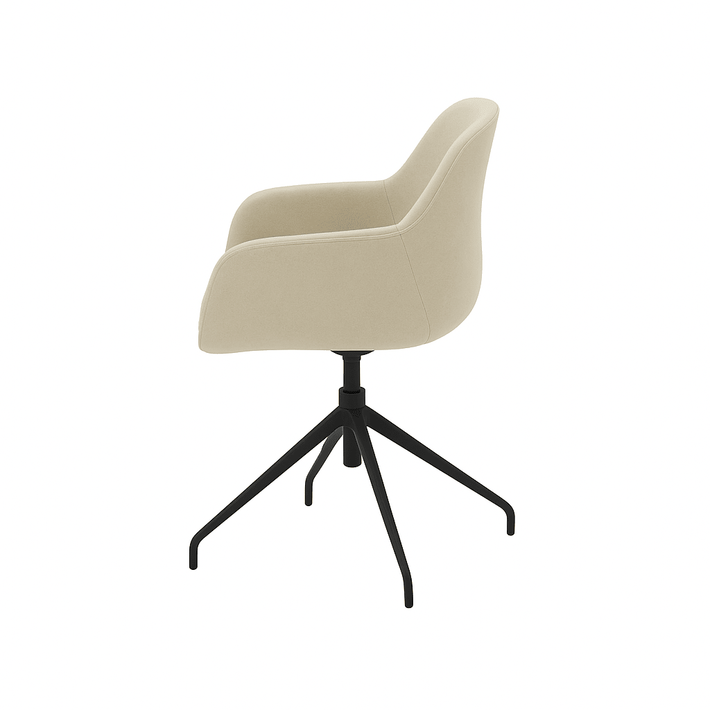 Scaun catifea ALBASTRA | model FEBE - eScaun.ro