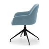 Scaun catifea ALBASTRA | model FEBE - eScaun.ro