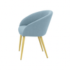 Scaun catifea ALBASTRA | model IBIS - eScaun.ro