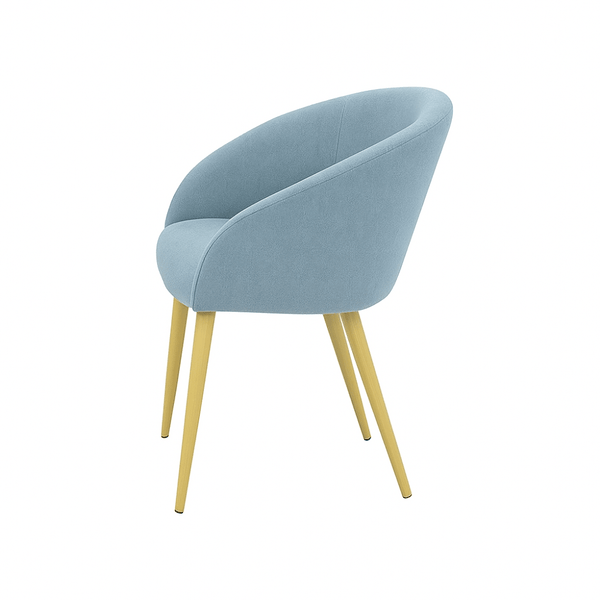 Scaun catifea ALBASTRA | model IBIS - eScaun.ro