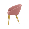 Scaun catifea ALBASTRA | model IBIS - eScaun.ro