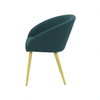 Scaun catifea ALBASTRA | model IBIS - eScaun.ro