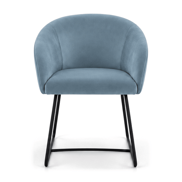 Scaun catifea ALBASTRA | model IBIS - eScaun.ro