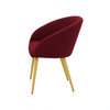 Scaun catifea ALBASTRA | model IBIS - eScaun.ro