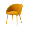 Scaun catifea ALBASTRA | model IBIS - eScaun.ro